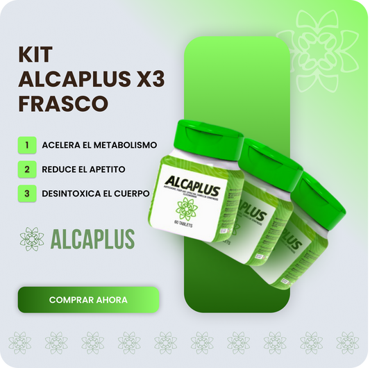 KIT ALCAPLUS X3 FRASCOS